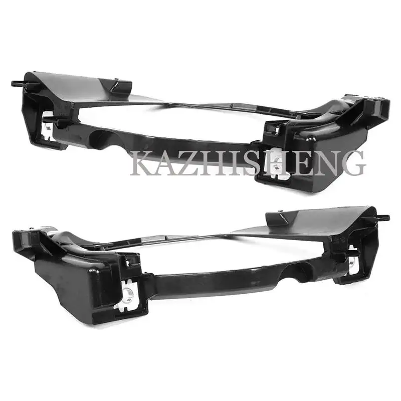 63126936090 63126936089 L&R Black Headlight Mounting Brackets Fit For BMW 5 Series E60 E61 525I 528Xi 530I Auto Accessories - view 2