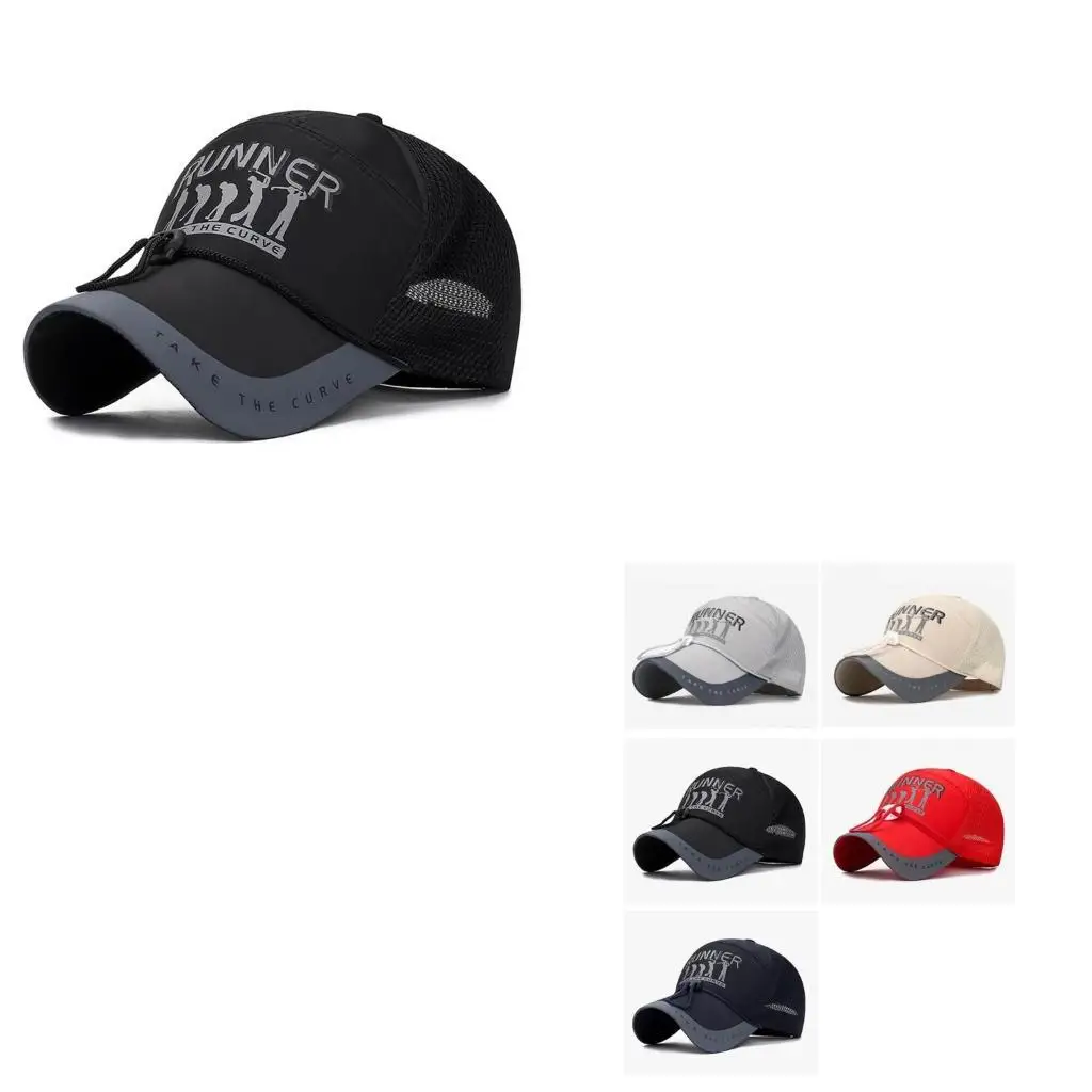 

652F Curved Visors Trucker Hat Peaked Hat Summer Baseball Hat Hiking Hat Outdoor Hat BaseballCap SunHat Fishing Hat