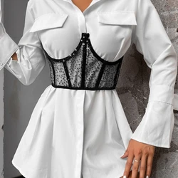 Women Push Up Bustiers Corsets Strapless Sexy Boned Bustier Crop Top Gothic Dropshipping