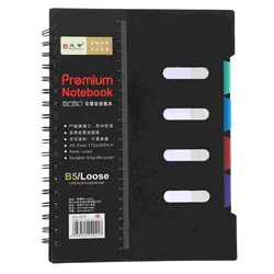 Notebooks for Work Subject and Journals Sketchbook Spiral Diary Mini Dividing Line School Student