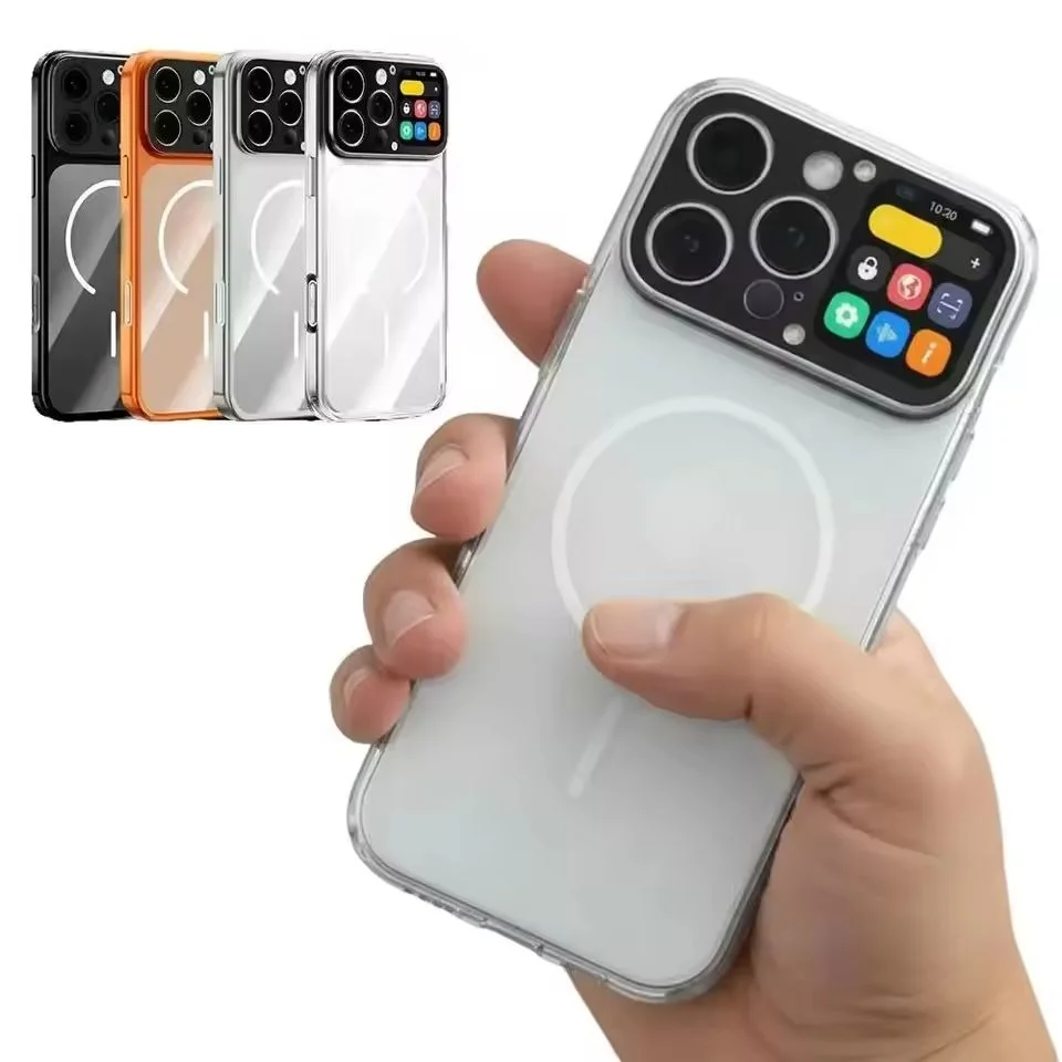 New Dynamic Intelligent Screen Phone Protective Case Photo Transfer Video Playback Touch Screen for iPhone 16 Pro Max