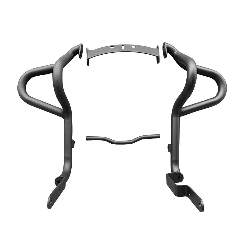

New Benda Gray Stone 250 Carbon Steel Motorcycle Crash Bar Set-Engine Guard Bumper Guard Thick Front Protection Wholesale