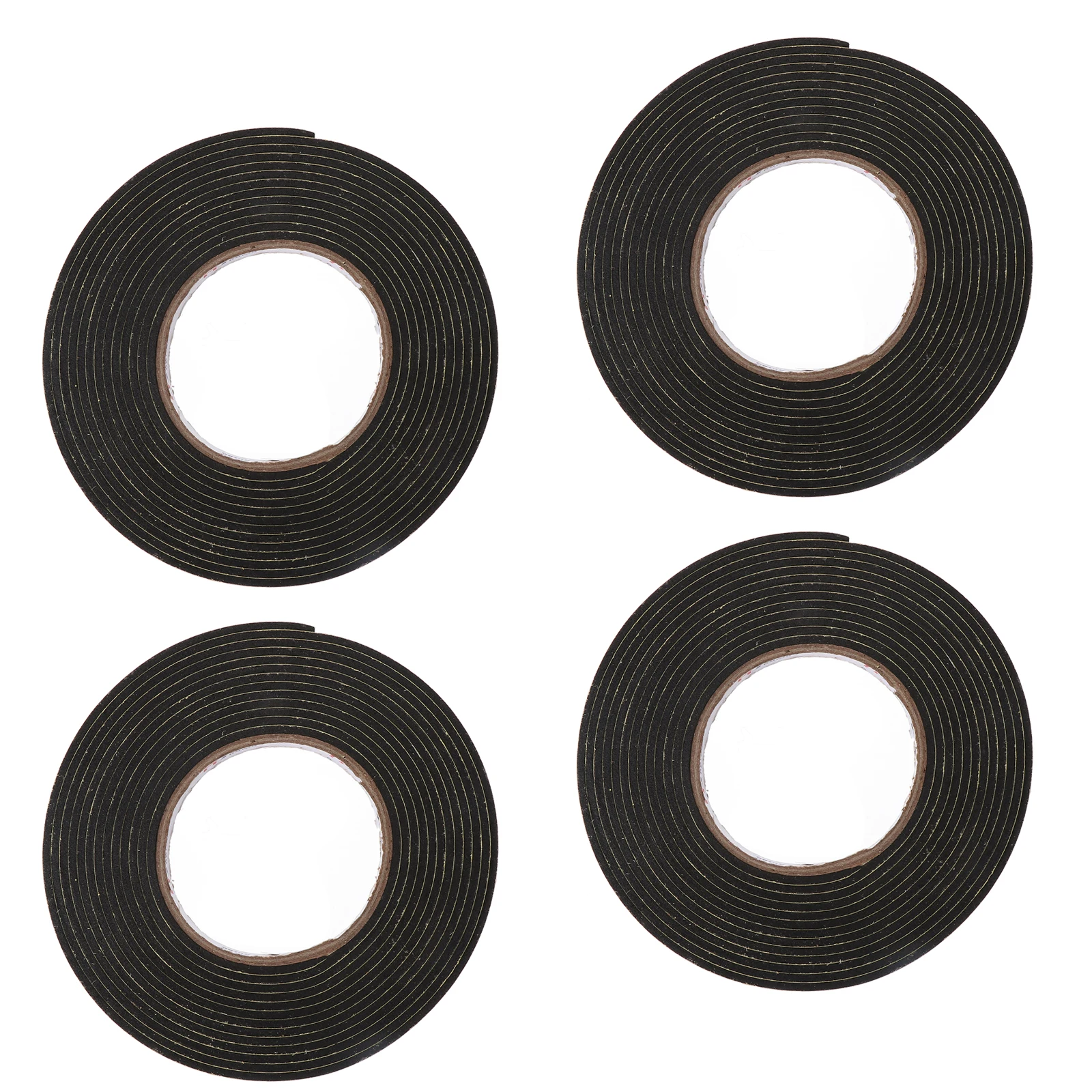 

4 Rolls Foam Tape for Home Window Seal Sealing Adhesive Plaster Strip