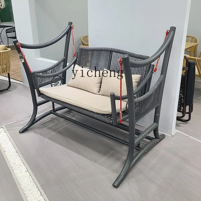 

LX Aluminum Alloy Leisure Garden Balcony Outdoor Chair Hanging Chair Hanging Basket