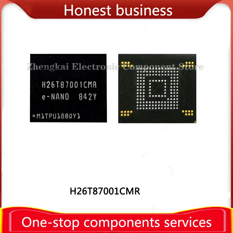 H26T87001CMR 128G 100% Working 100% Quality eMMC BGA153 128Gb Chip Mobile Phone Hard Disk Memory Computer Storage H26T87001