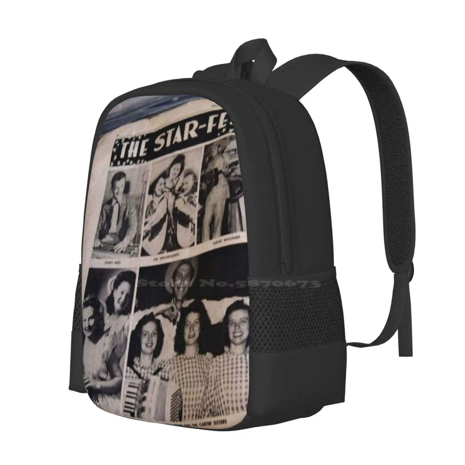 The Star Fest , Hillbilly , Country , Western , Hank , Carter Sisters , Speedy , Steel Guitar New Arrivals Unisex Bags Student