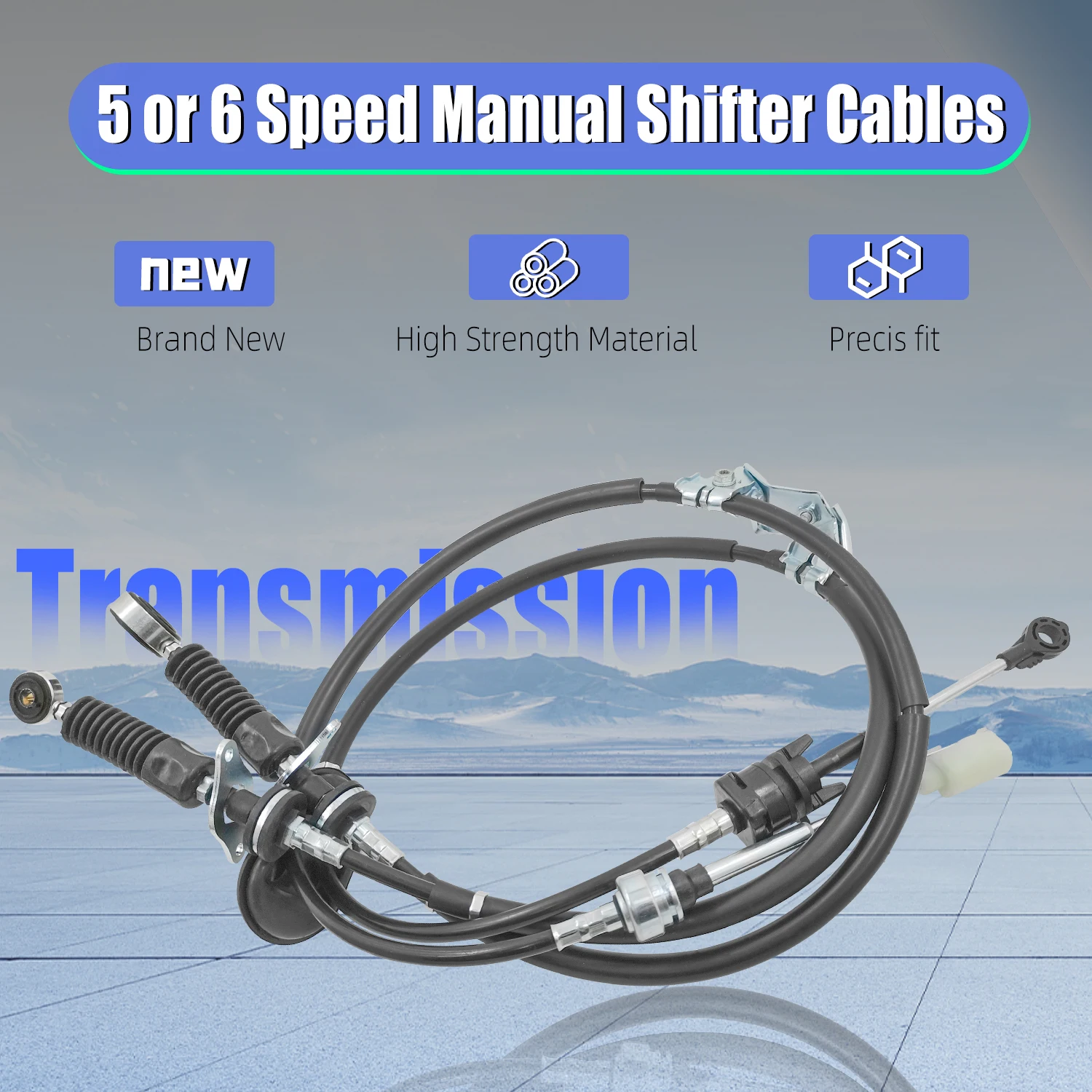 Shifter Cable Manual Shifter Cables 54310-SDA-L02 Black Durable Metal Practical Replace Direct Replacement Accessories