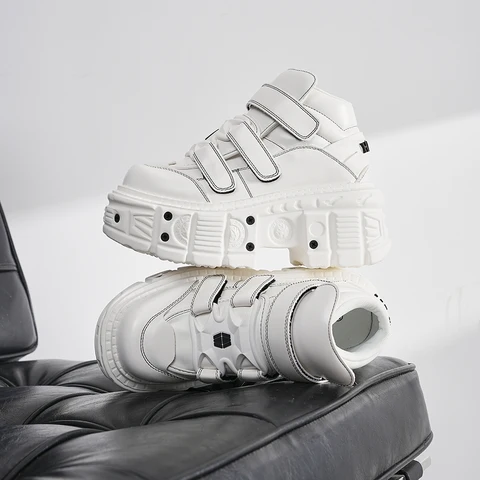 New rock shoes white - купить недорого | AliExpress