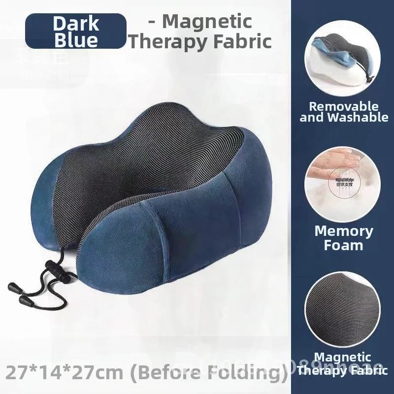 

Cool Slow Rebound Memory Foam U-Shaped Travel Pillow Portable Cervical Spine Support Neck Pillow Warm Series Light