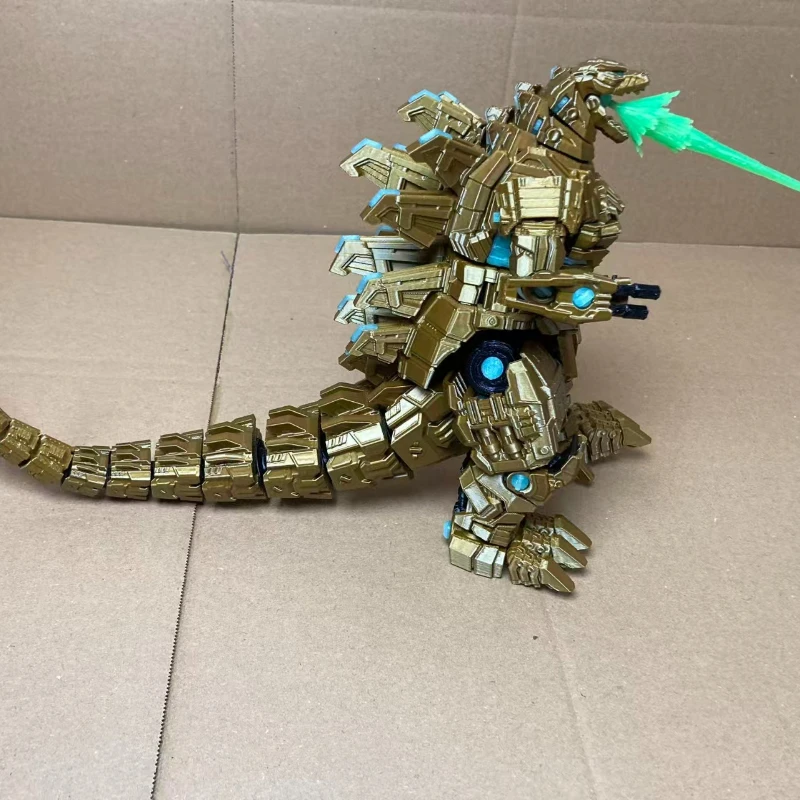 3D Printed Mechanical Godzilla 2.0 Version Finished Assembled Toy, Fully Articulated Joints Collectible Model, Gift For Boys - view 6