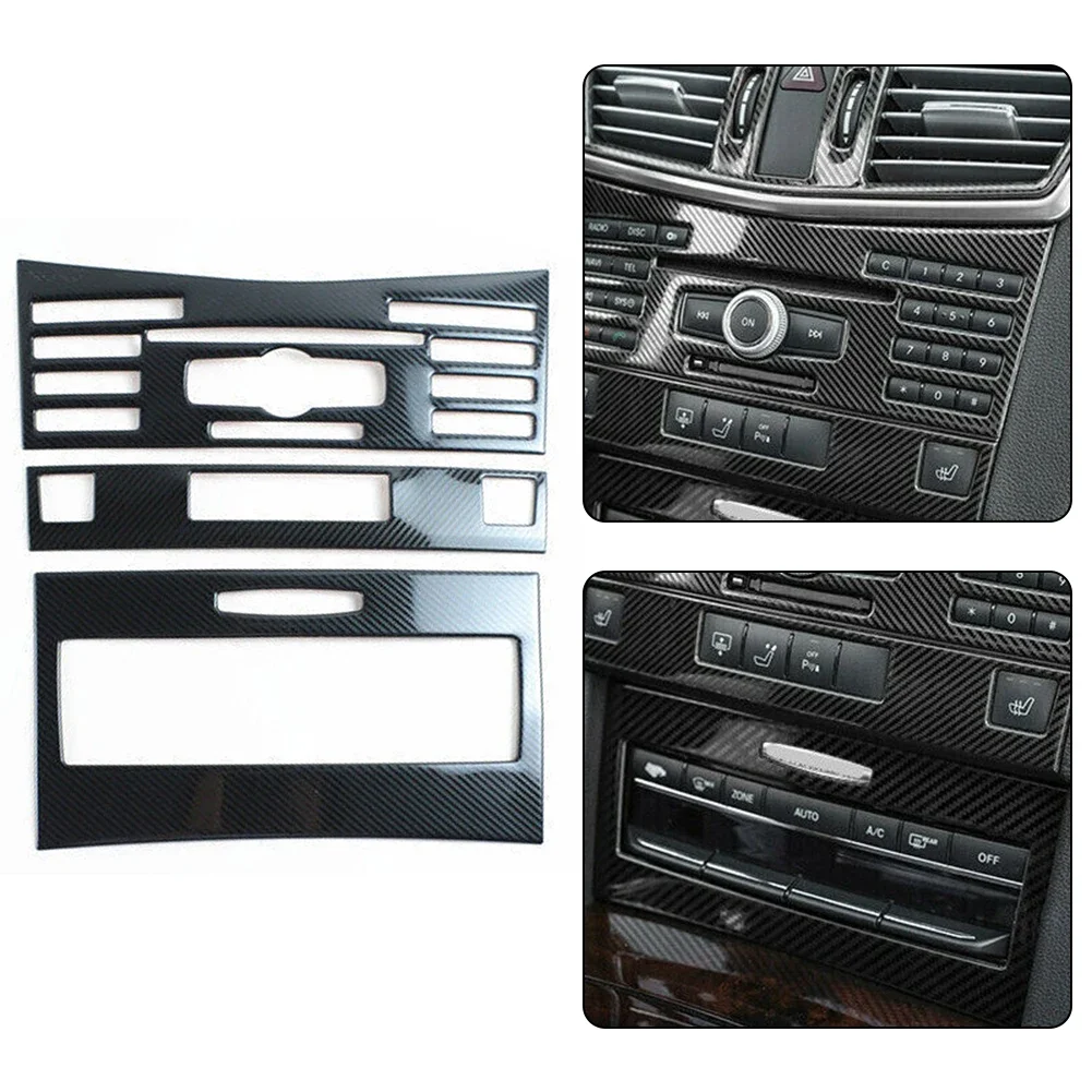 Enhance the Look of Your For Mercedes E Class W212 2009 2011 with this Reliable Central Control CD Panel Frame