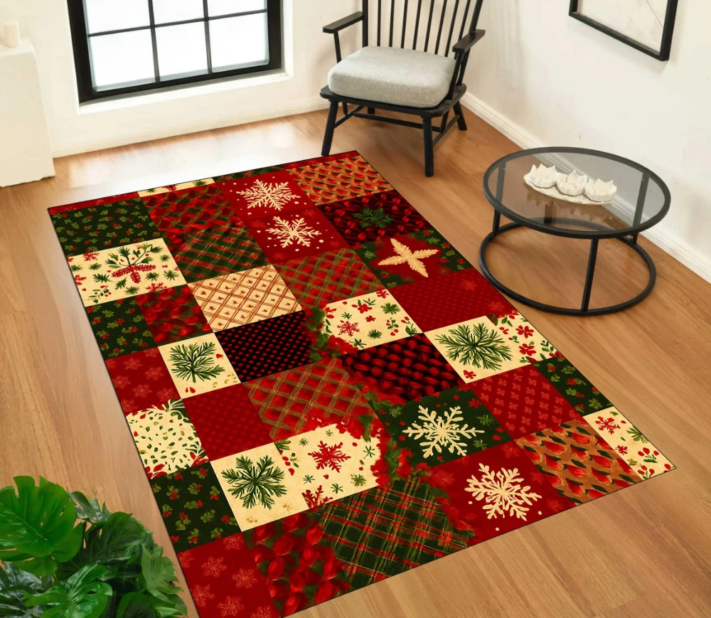 Cute Snowman Carpet Bedroom Soft Large Area Rug Living Room Elegant Blanket Dining Room House Home Entrance Decor Mats