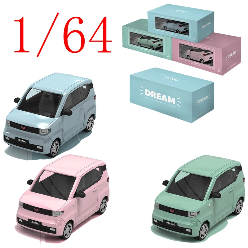 

TM Diecast 1/64 Scale Wuling Hongguang Alloy Model Cars Wuling Hongguang MiNi Play Vehicles Toys for Boys Gift Original Box
