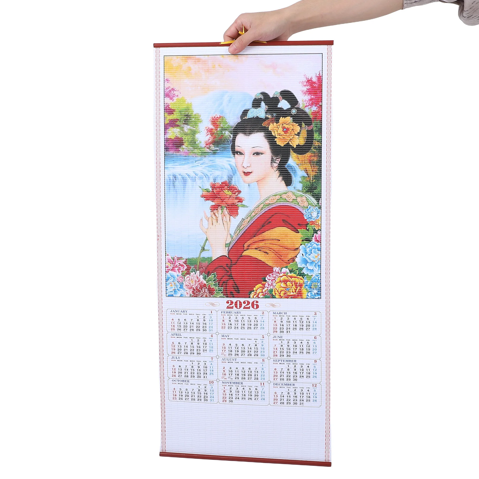 

Tearable Year of The Horse Hanging Cylinder Office Paper Aesthetic Wall Calendar