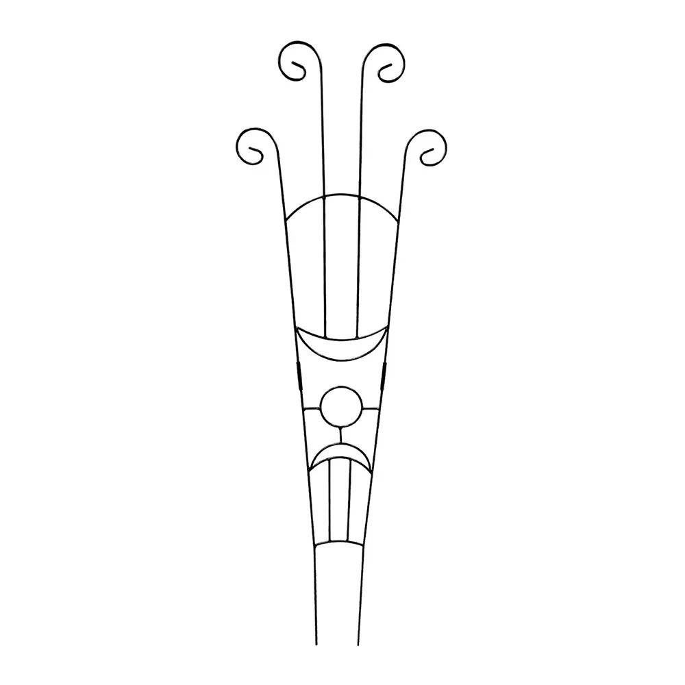 Decorative Metal Plant Climbing Rack Rust-Proof Vine Support Plant Trellis 83cm Potted Plant Support Balcony