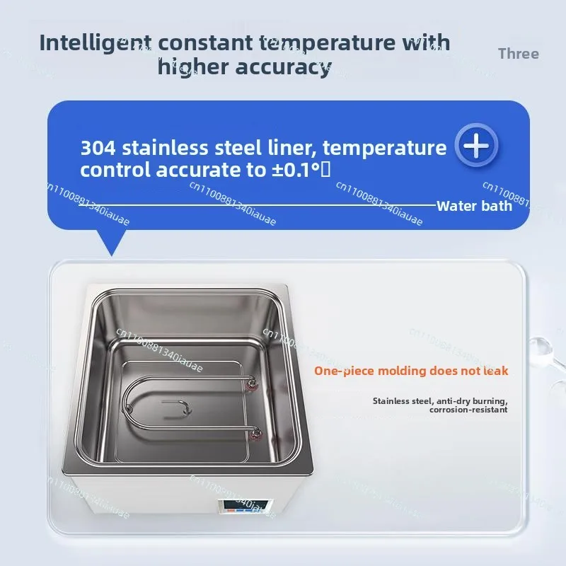 Electric Digital Display Constant Temperature Water Bath Pot Laboratory Single  Double Hole Four Hole Six Hole Magnetic