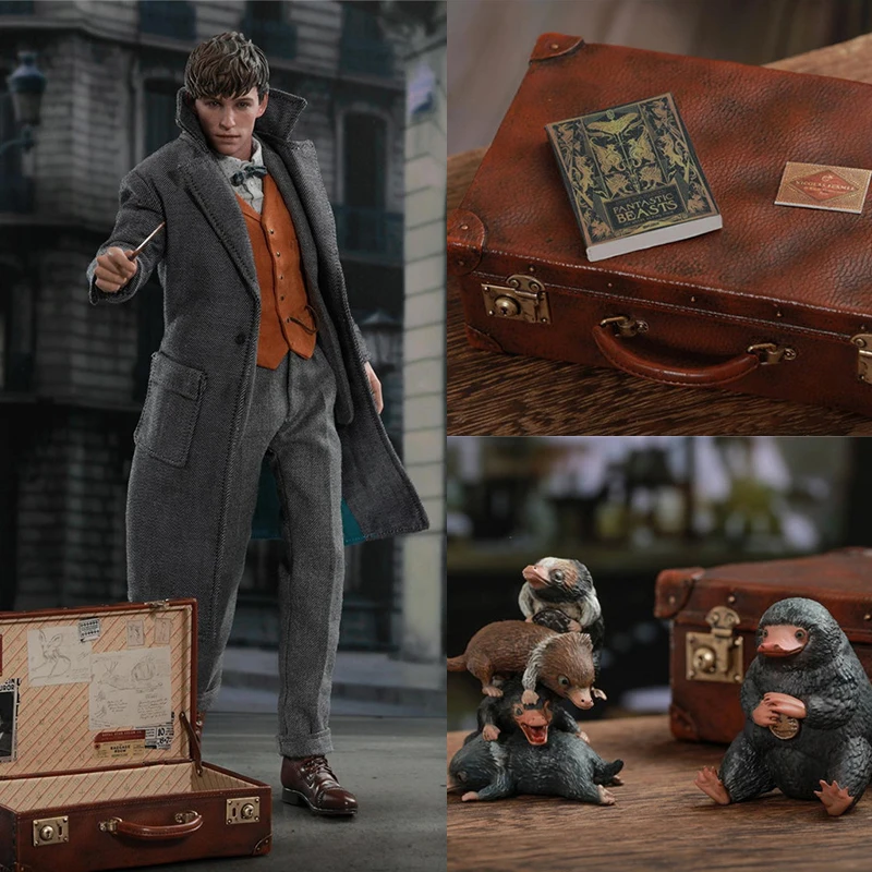 

HOTTOYS HT MMS512 1/6 Scale Male Soldier Fantastic Beasts Newt Scamander Model 12'' Full Set Action Figures Dolls For Fans Gifts