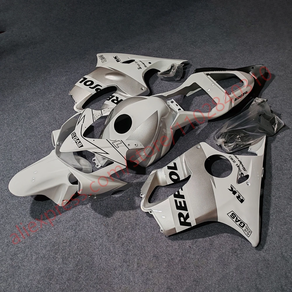الهدايا المجمعة مثاليا لهوندا CBR600 F4i 2001 2002 2003 هيكل الدراجة النارية Fairings كاملة CBR 600 F4i 01-03 #3