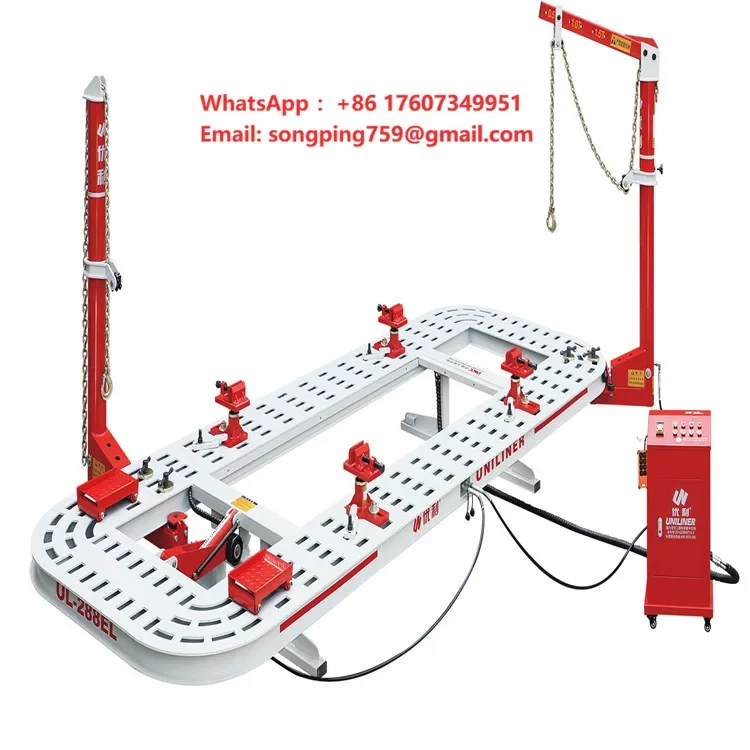 UL-288EL Centralized Control System Auto Body Repair Tools Car Bench Operation Table Automotive Garage Equipment Workshop Tools