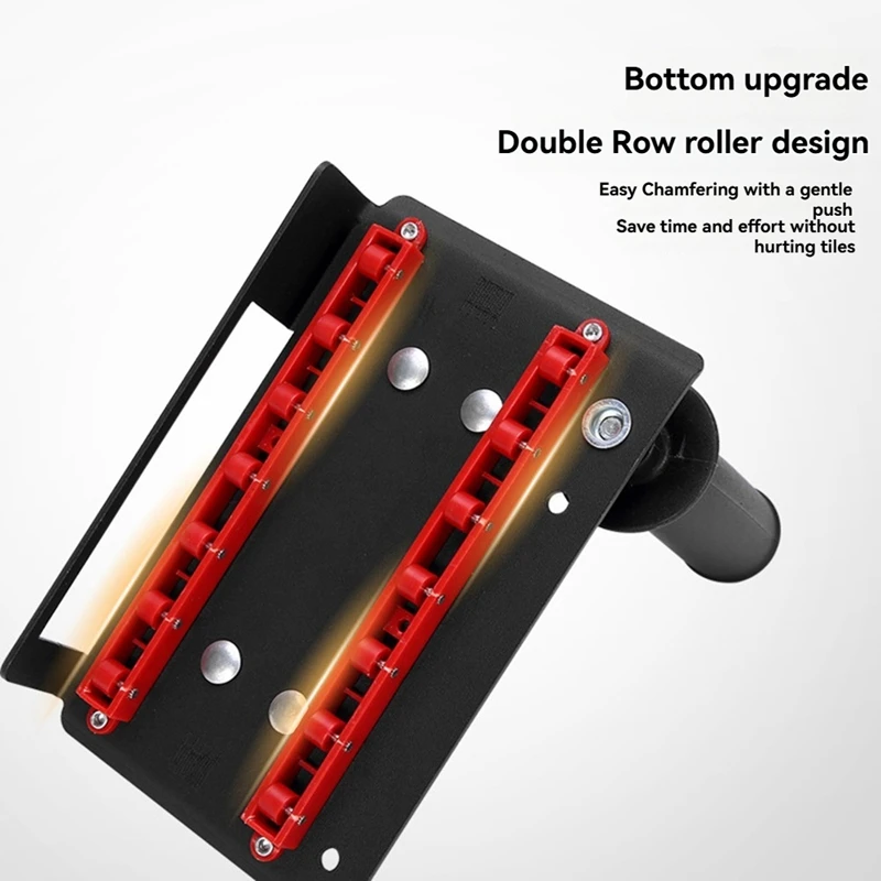 100-Type Angle Grinder 45° Tile Chamfering Stand Grinder Support Chamfer Cutting Auxiliary Side Handle Fixed Holder US Plug