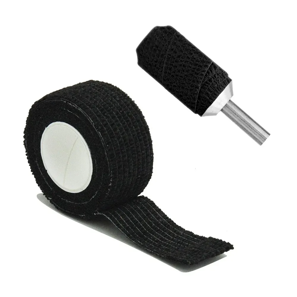 1/2/10Pcs Black Waterproof Therapy Self Adhesive Bandage Muscle Tape Finger Joints Wrap First Aid Kit Pet Elastic