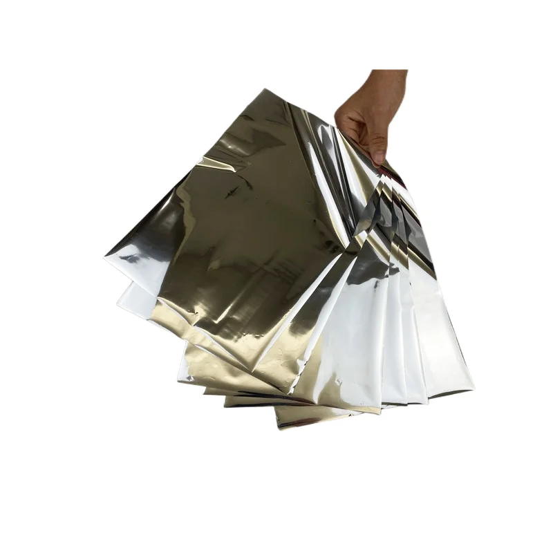 50PCS A4 Size DIY Laser Printer Toner Foil Hot Stamping Film Paper Roll Metallic Colors