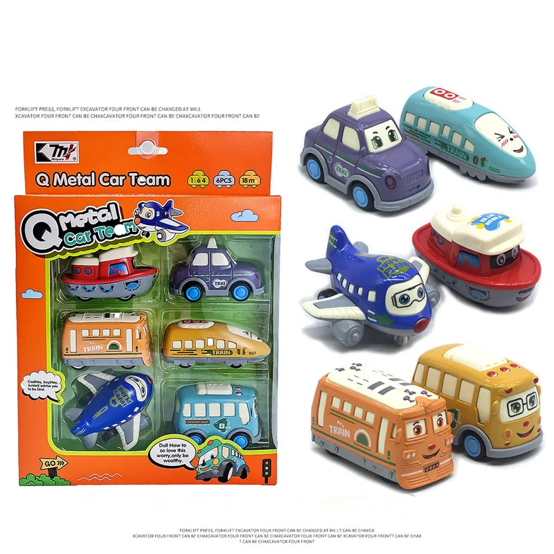 

1: 64 alloy cartoon mini car model,urban transportation toys,original packaging children's gift toys,wholesale