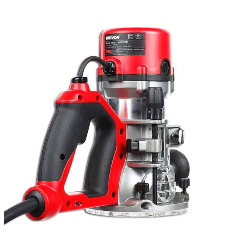 1300W Electric Router For Woodworking Trimmer DIY Woodworking Tools Slot Machine Got 1/2