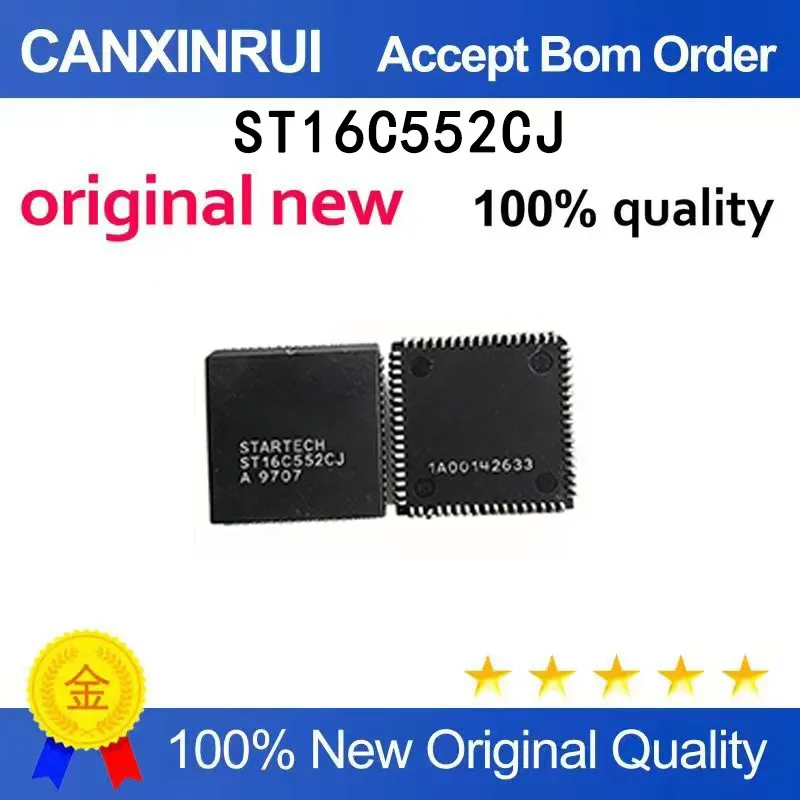 

(5-100 pieces)Brand new original ST16C552CJ PLCC68 spot chip IC