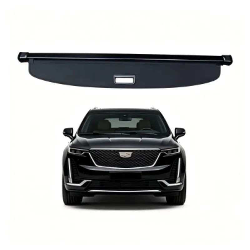 

Cargo Cover Trunk Privacy Shade Rear Security Partition Anti-Theft Shield Retractable Organizer for Cadillac XT6