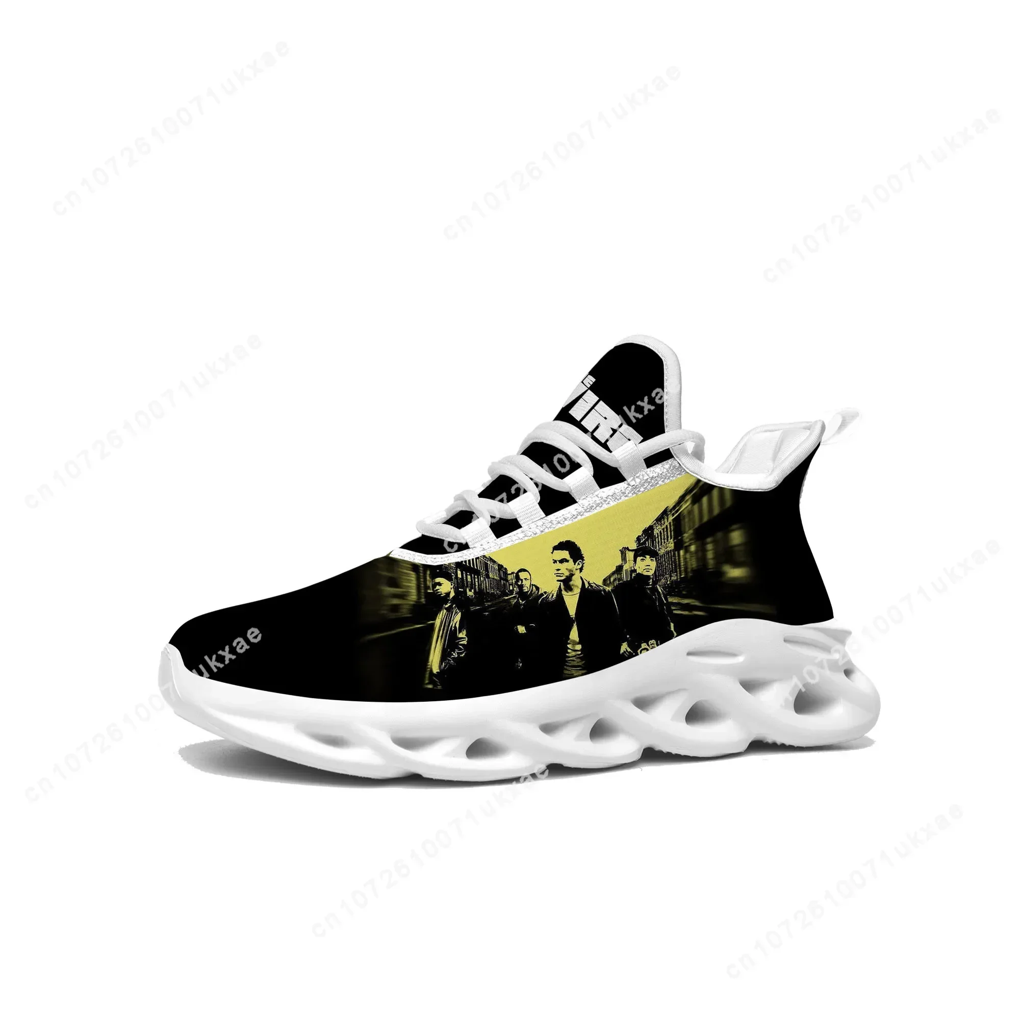 The Wire Flats Sneakers Mens Womens Sports Running Shoes High Quality Omar Little Sneaker Lace Up Mesh Footwear Custom Made Shoe