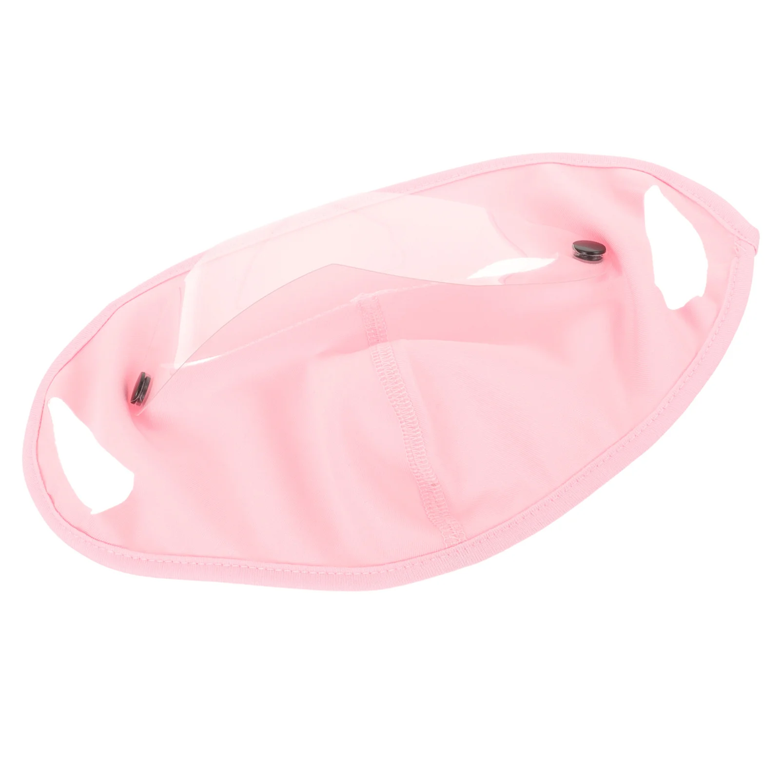 Pink Free Size Sunscreen Mask Summer Thin Breathable Ice Silk Washable Face Mask for Outdoor Activities Uv Protection