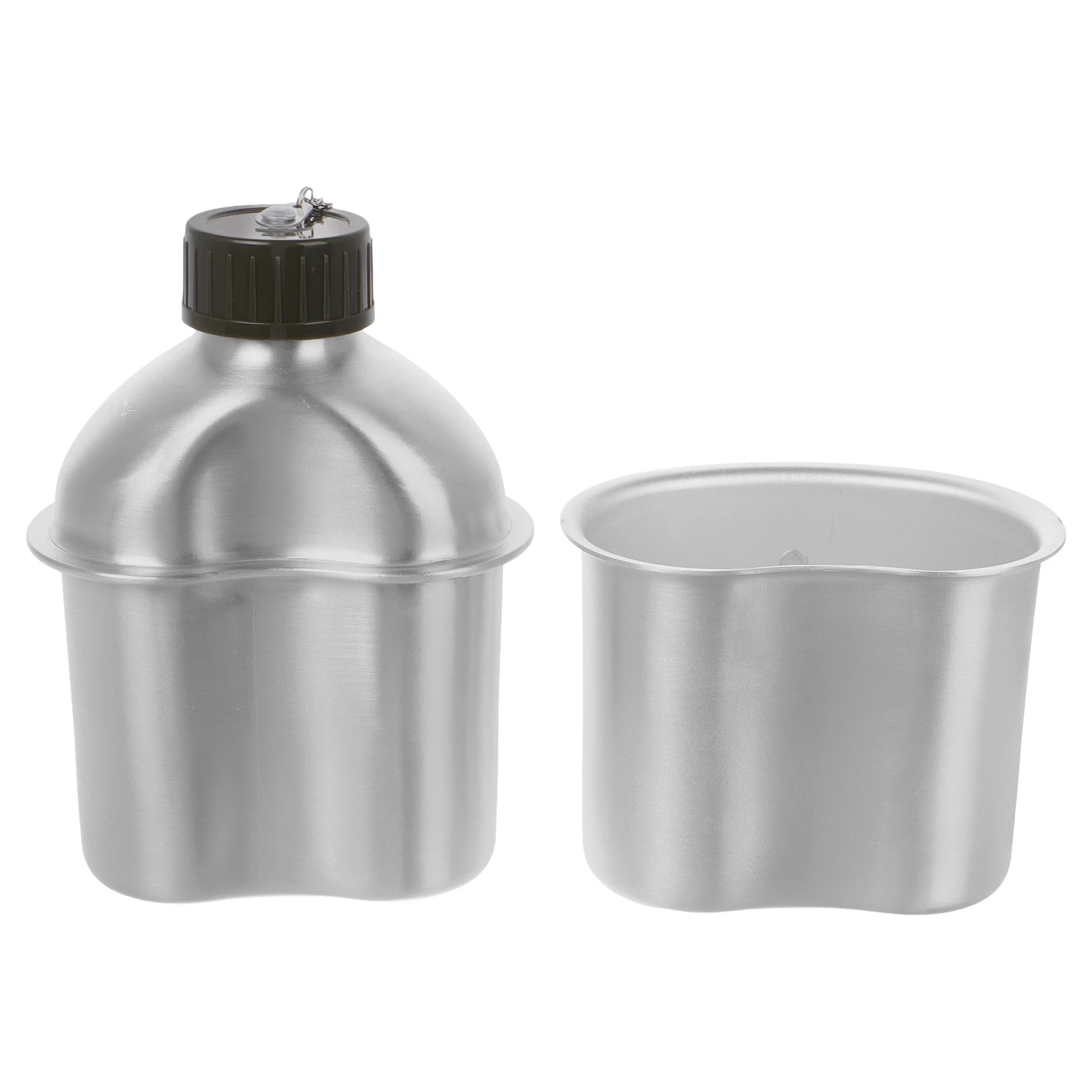 

Aluminum Water Bottle Set 0.98L Lightweight Sturdy Portable Camping Hiking Outdoor Activities water bottle canteen kettle