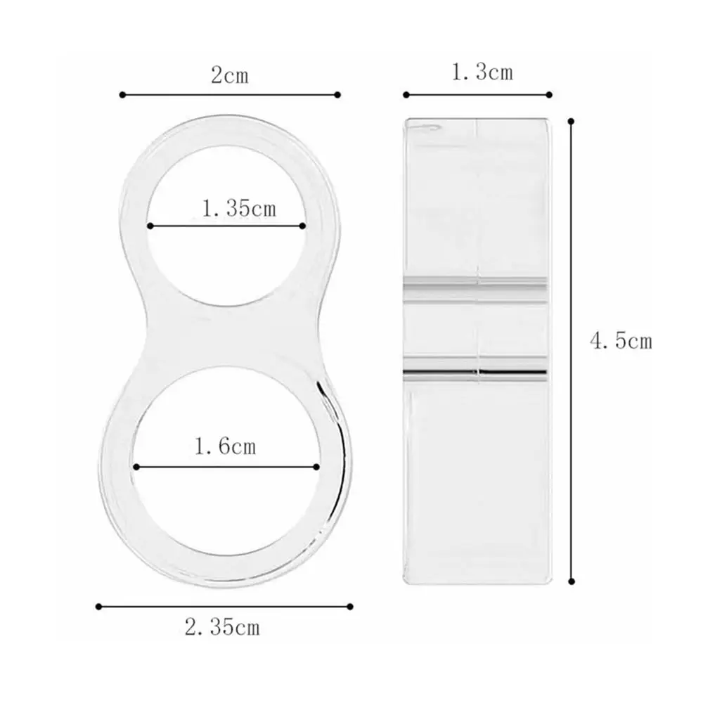 Transparent New Protection Anti-collision Ring Doors Guard PVC Door Stopper Handle Bumper Wall Protector Stop Bumper