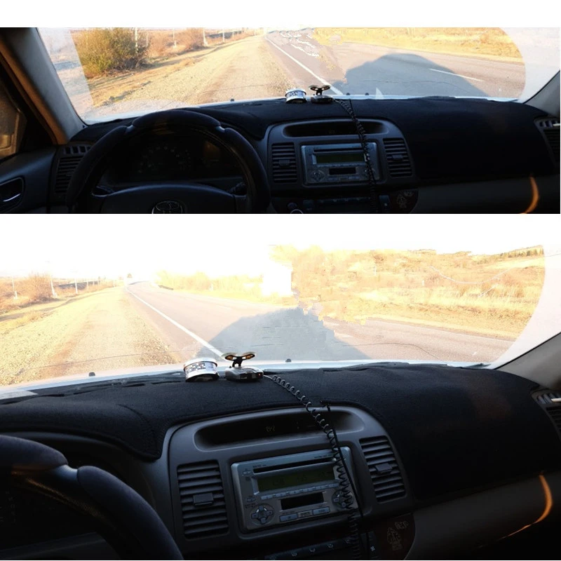 Car Styling For Toyota Camry XV30 2002 2003 2004 2005 2006 Dashboard Sunshield Cover Mat Pad Dash Protect Carpet Rug Accessories