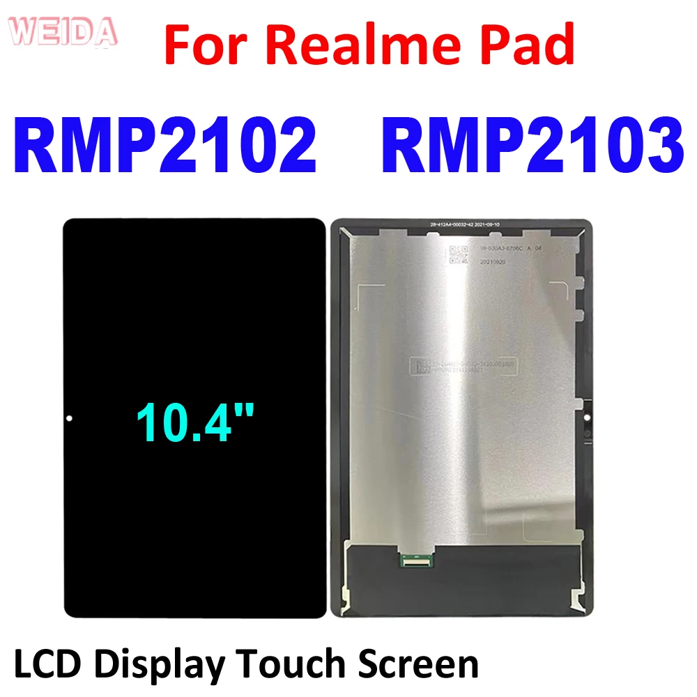 AAA+ 10.4 inch LCD For Realme Pad RMP2102 RMP2103 2021 10.4\