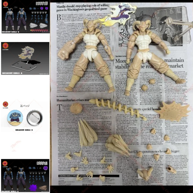 

L.S.Studio Dragon Ball Super Moro Figure Breakout Kings A B Anime Action Figures Figurine Model Toys Gifts Pre-order