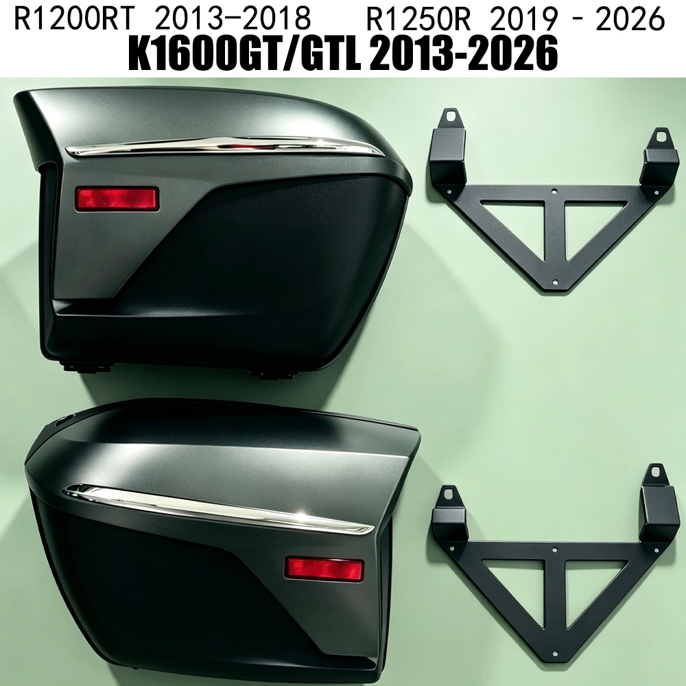 K1600GTL K1600GT 2013-2026 FOR BMW R1200RT Accessories Original Case Wall Mount Set 2013-2018 R1250RT 2019-2026