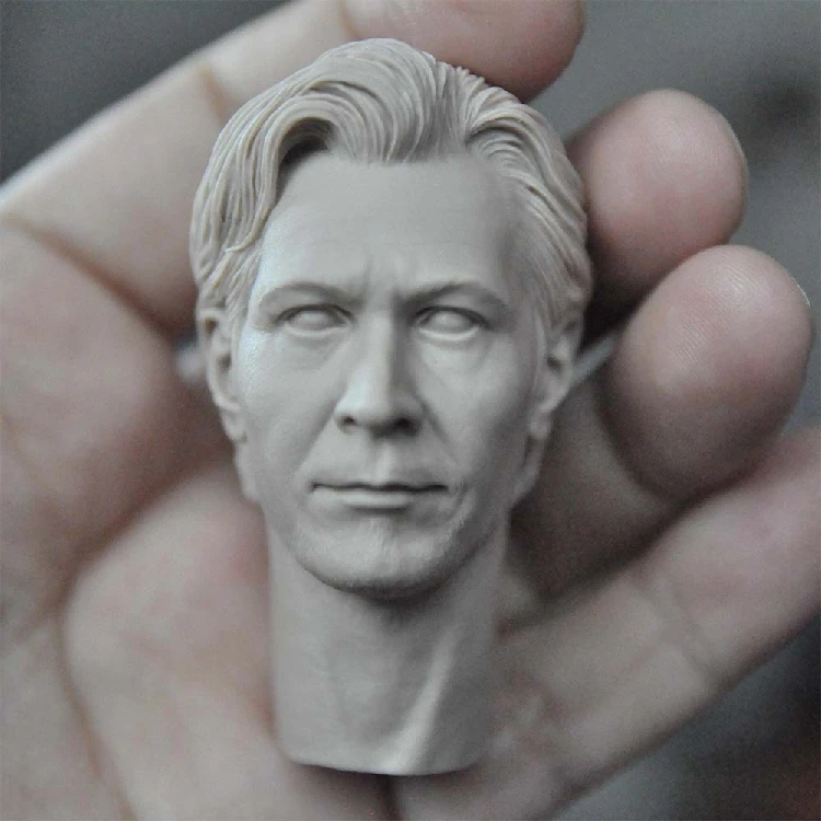 

1/6 Die-cast Resin Model Assembly Kit Gary Oldman Head Carving Model Toys (55mm) Unpainted Free Shipping