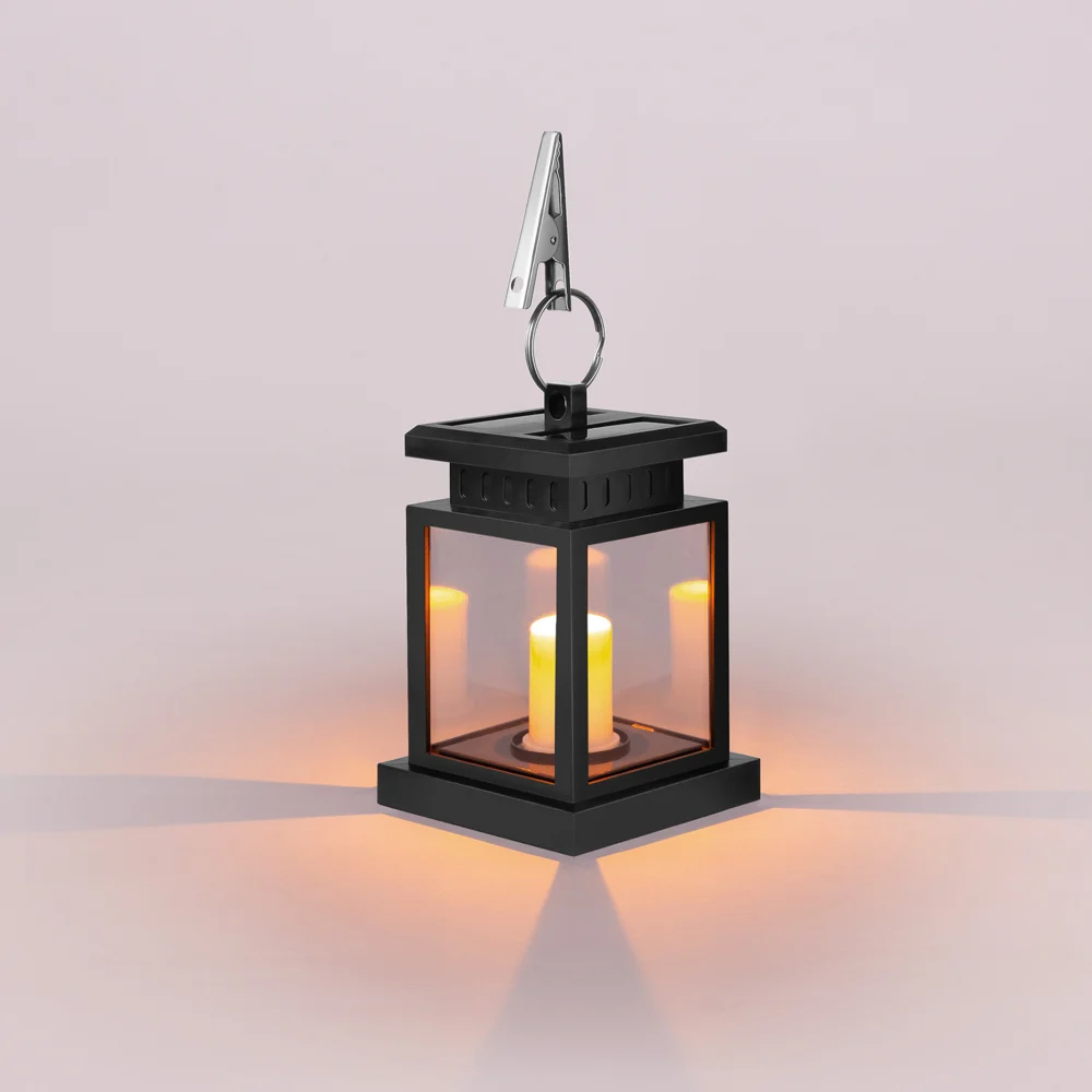 

Solar Lights Outdoor Retro Palace Lantern Lights Hanging Candle Lamps Landscape Lighting Floor Lights Garden Decor Solar Lantern