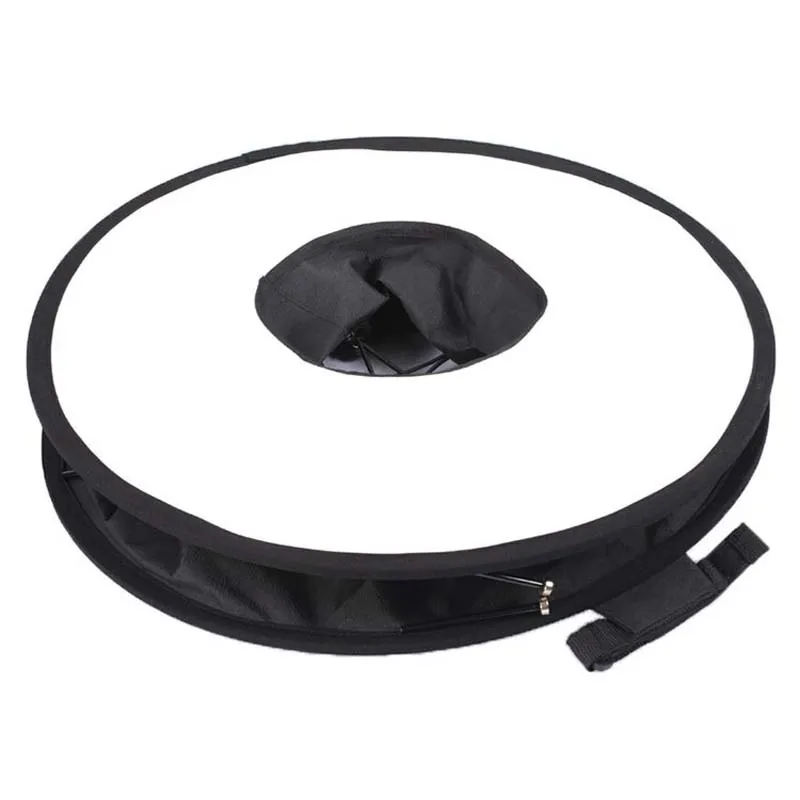 Đa Năng 18 "46Cm Dễ Dàng Gấp Gọn Vòng Đèn Flash Softbox Khuếch Tán Phản Quang Cho Macro Chụp Cho Canon Nikon Sony yongnuo Flash Godox Speedlite