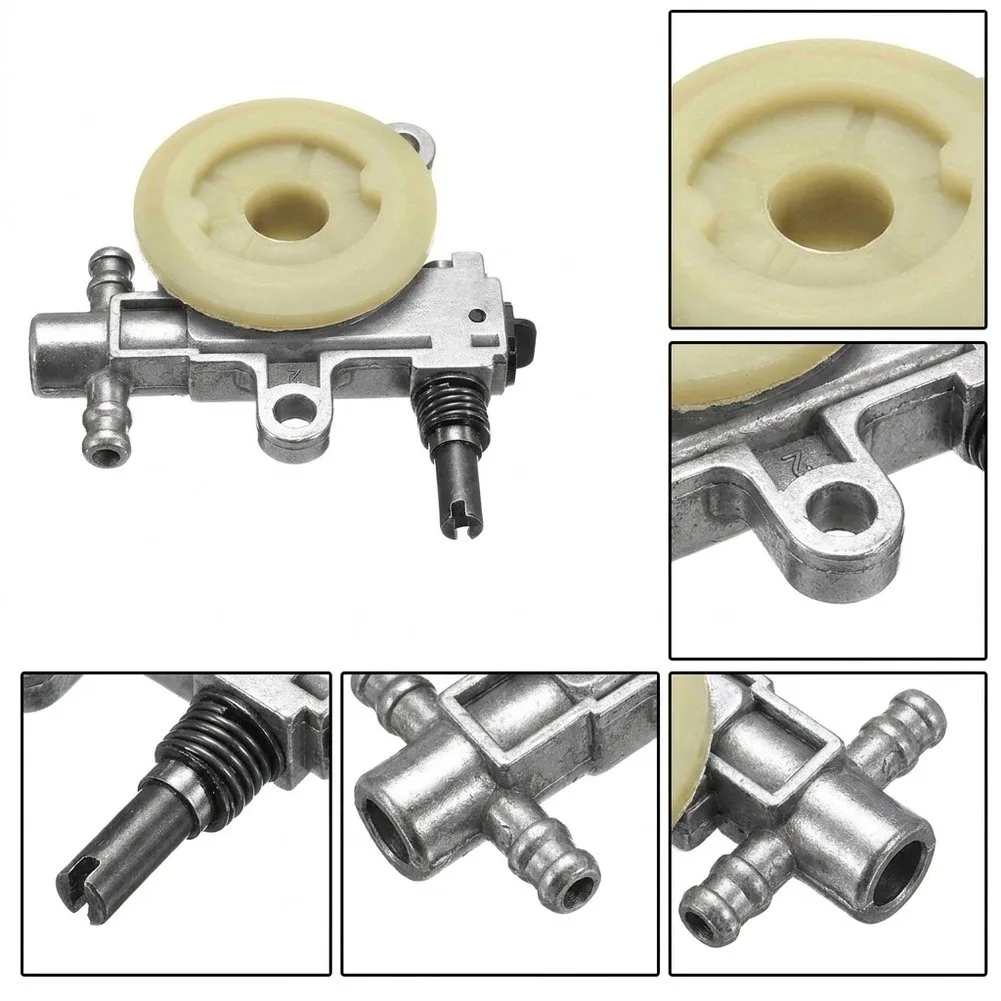 Gear Oil Pump for Chainsaws Operating in For 25CC 38CC Range Fits for 2500 3800 Series Chainsaws Lubrication Design