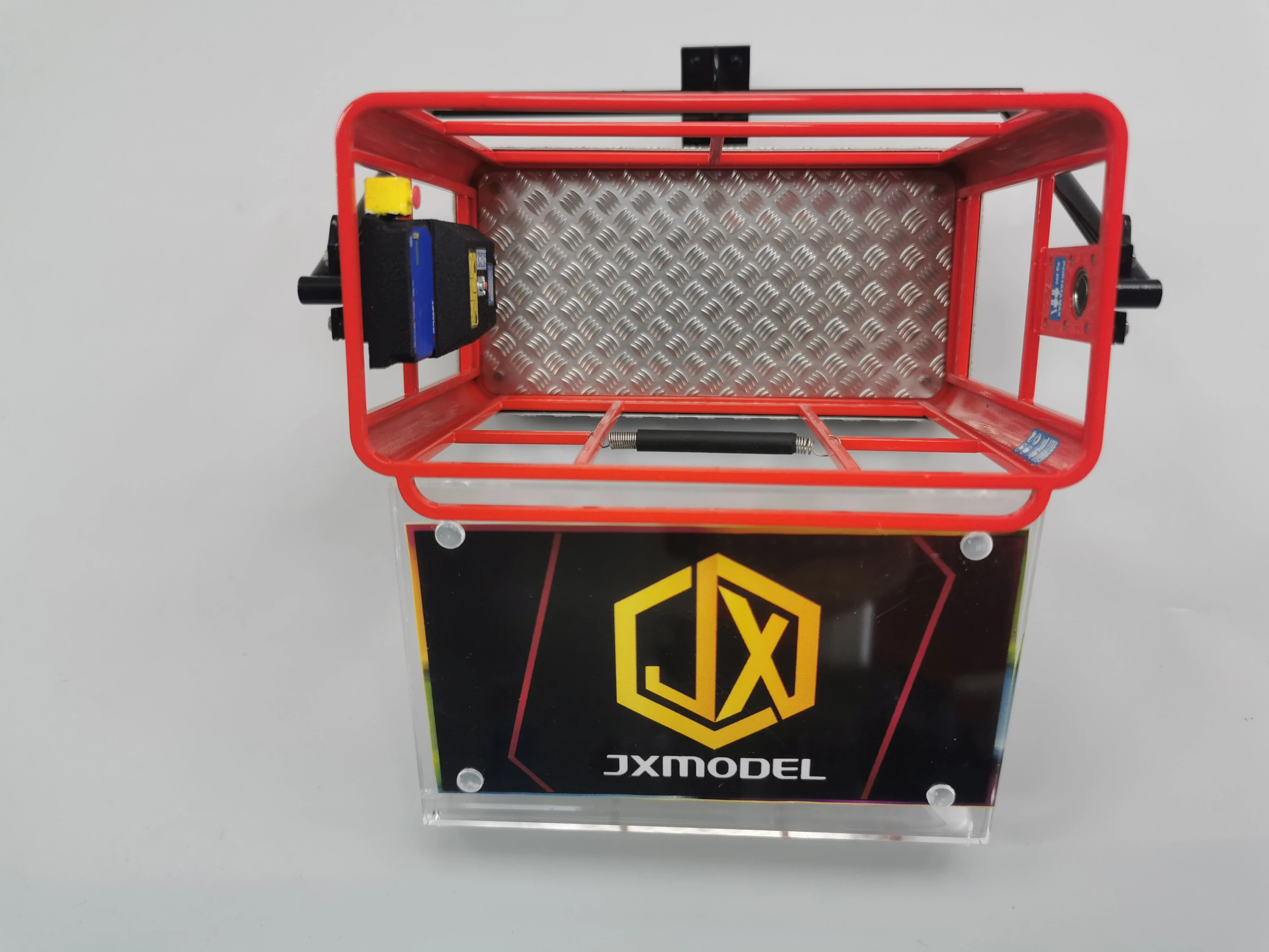 JXmodel For 1/14 Truck-mounted Crane Operation Cage F1650 Extended Attachment Lifting Cage FASSI Rc Accessories