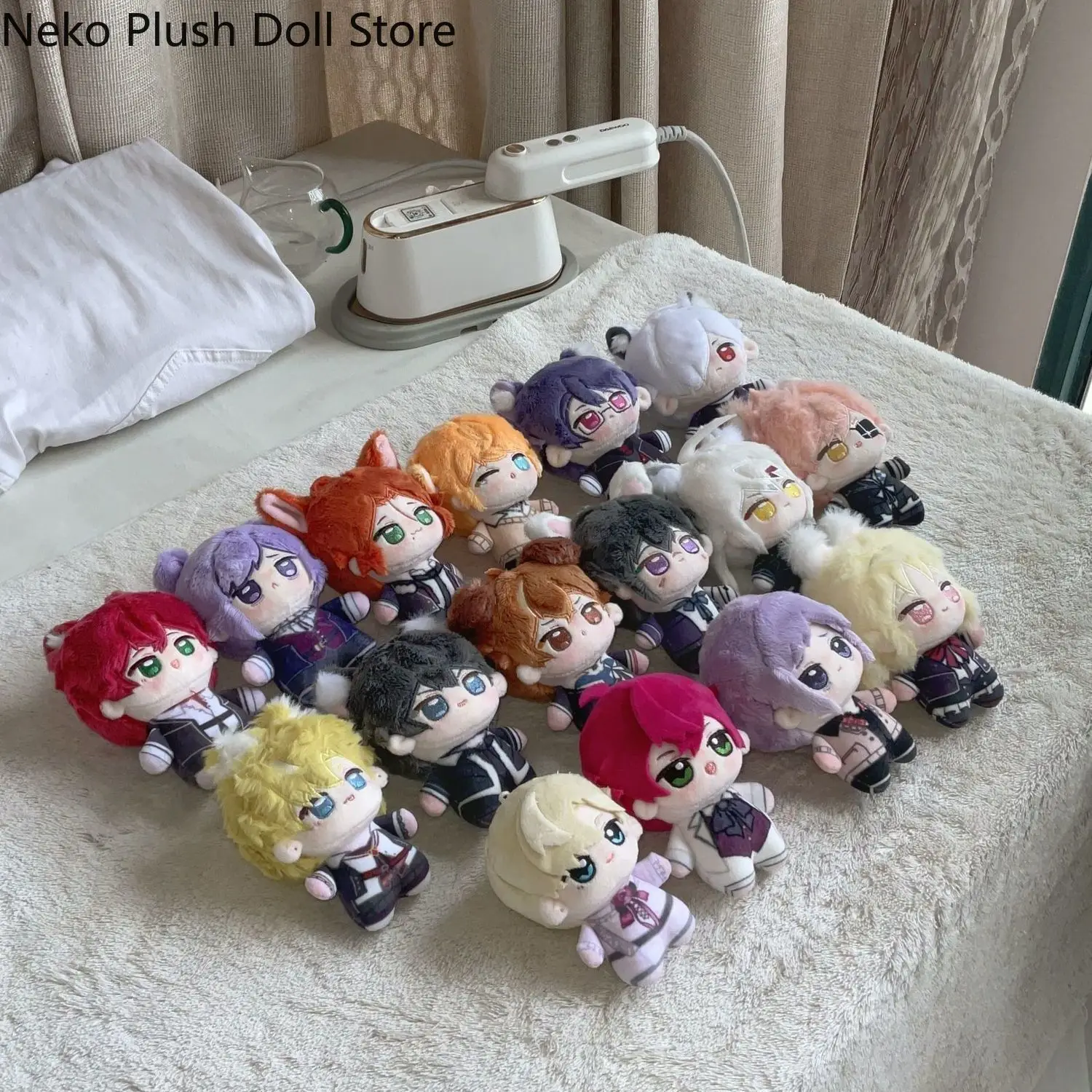 Shu sakamaki anime boneca de pelúcia corpo vestir-se roupas plushies brinquedos de pelúcia figuras presente cosplay 10cm