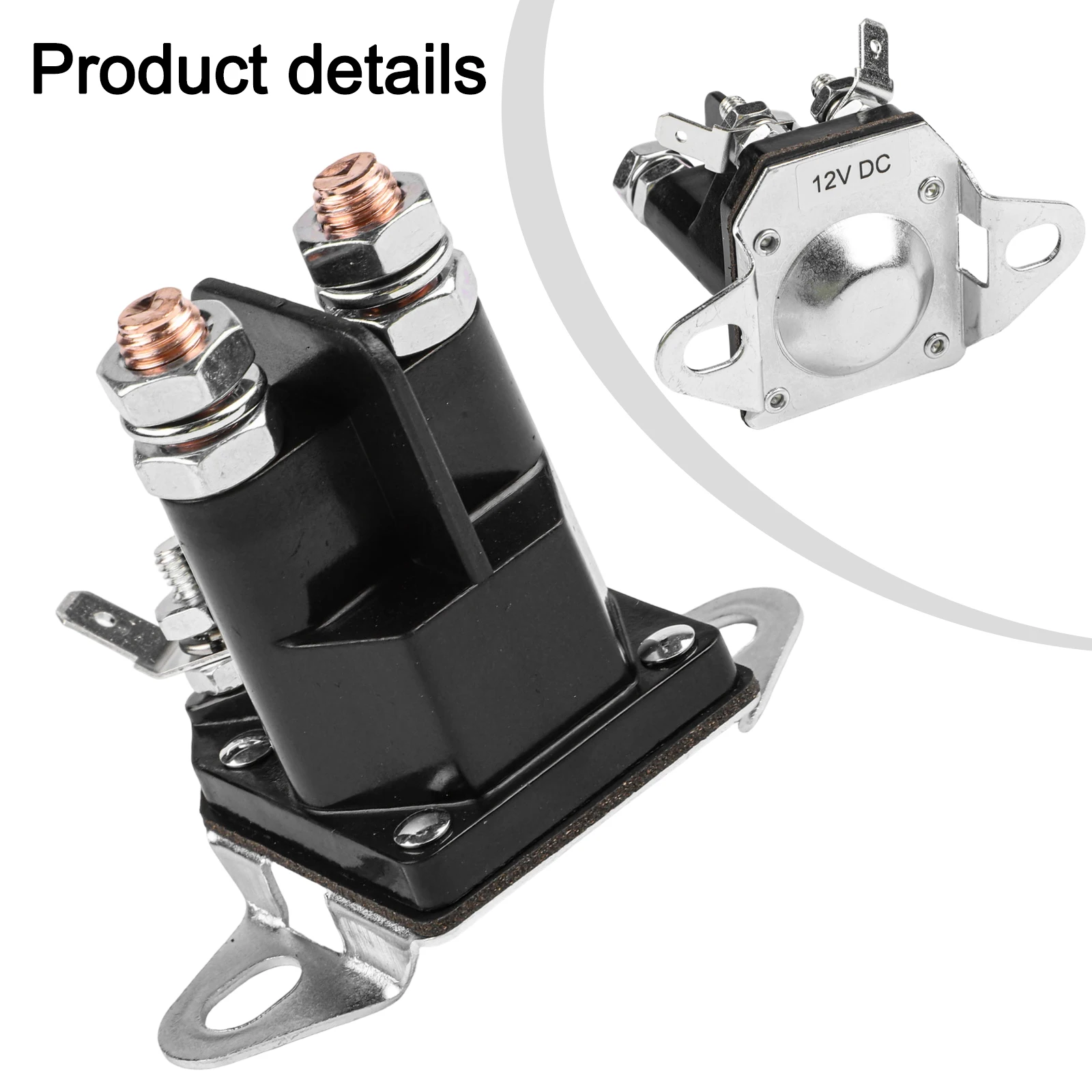 for Lawn Mower Starter Solenoid Magnetic Switch Driving 12V 4-pin For ARIENS 35510 GILSON 212655 Garden Power Tools