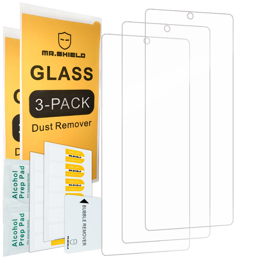 Mr.Shield [3-Pack] Designed For Samsung Galaxy Note 20 5G [Tempered Glass] [Japan Glass with 9H Hardness] Screen Protector