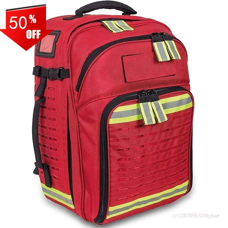 High Quality Firefighter Operations Fire Rescue Emergency Kit Outdoor Emergency Medical Backpack Disaster Prevention
