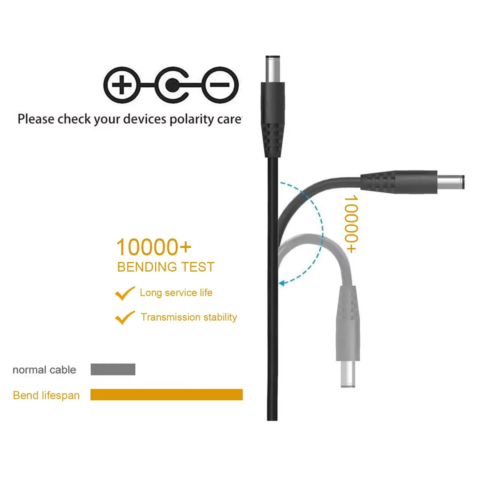 Gitarrenpedal-Stromversorgungsadapter 9V DC US UK EU Stecker & Minus 5-Wege-Daisy-Chain-Kabel Kompatibel mit den Meisten Gitarrenpedalen – Detail 9