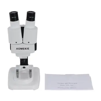 20 to 40X double binocular stereoscopic microscopes for maintenance detection and high-resolution students' PCB welding