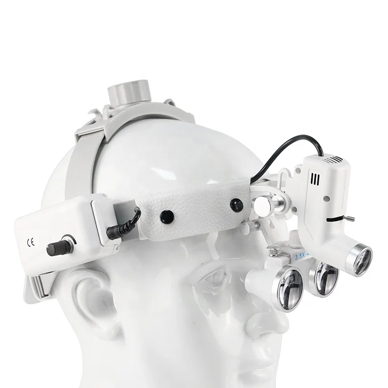 5W Portable LED Medical Headlamp - Oral Surgery/ENT/Veterinary Clinical Operating Headlight for Surgical Room
